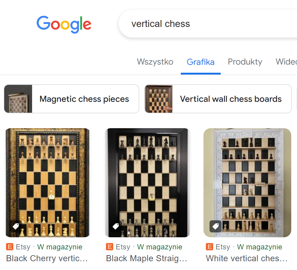 Vertical chess set in google opinion Vertical chess set in google opinion